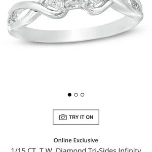 Zales infinity promise ring